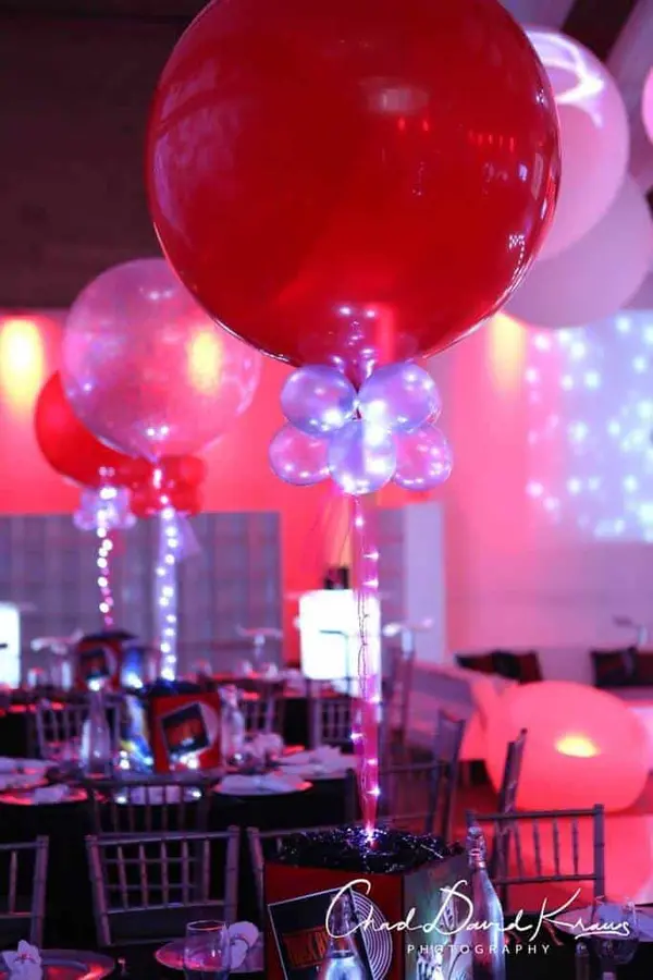 Music Themed Cube Centerpiece