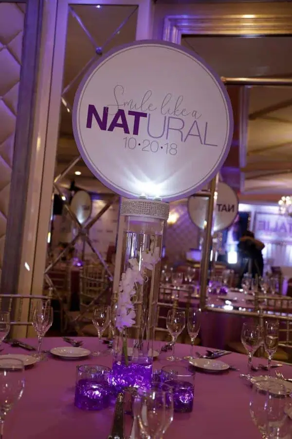 LED Logo Centerpiece