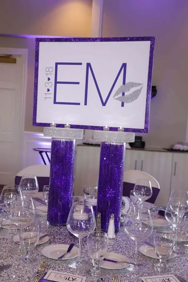 Custom Logo Centerpiece