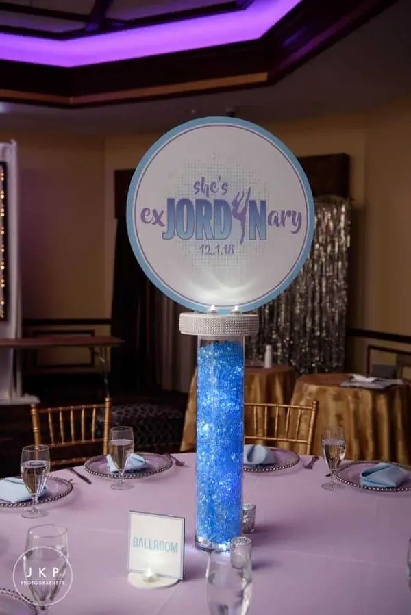 Dance Themed Logo Centerpiece