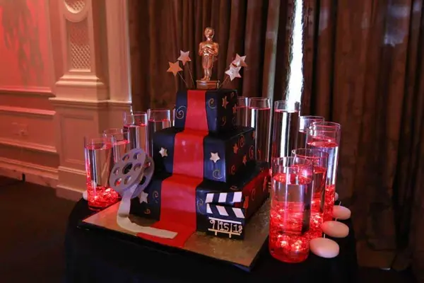 LED Cylinders with Floating Candles