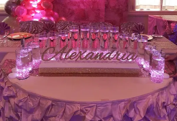 LED Candle Lighting Display
