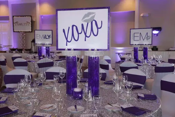 Custom Logo Centerpiece