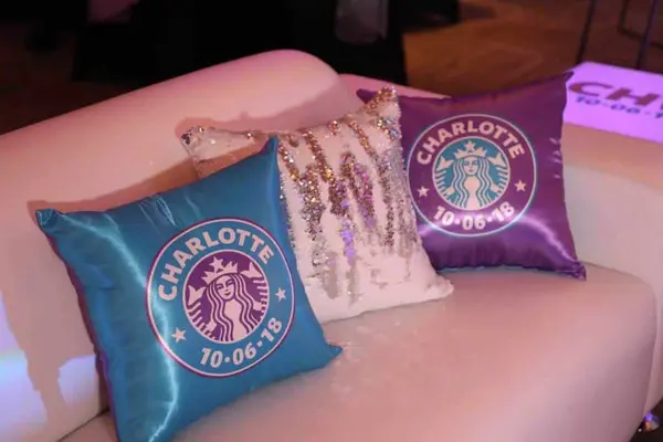 Starbucks Themed Logo Pillows