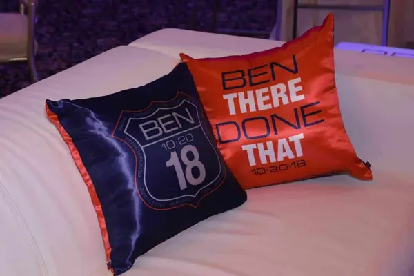 Travel Themed Logo Pillows