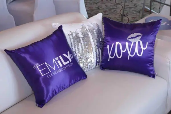 Bat Mitzvah Logo Pillows