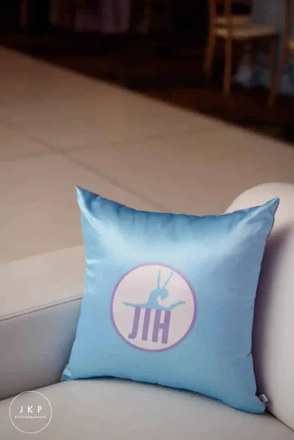 Dance Themed Logo Pillow