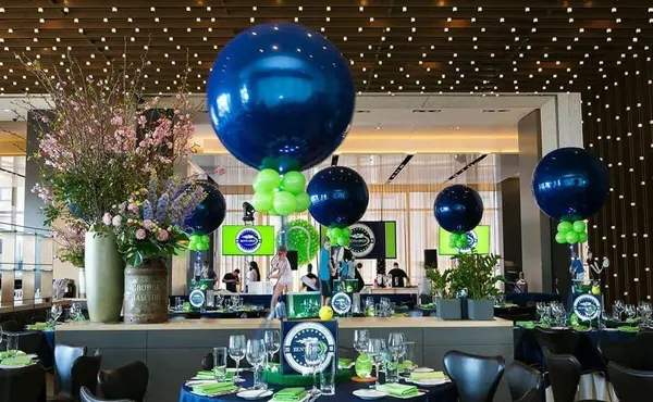 Tennis Themed Centerpieces