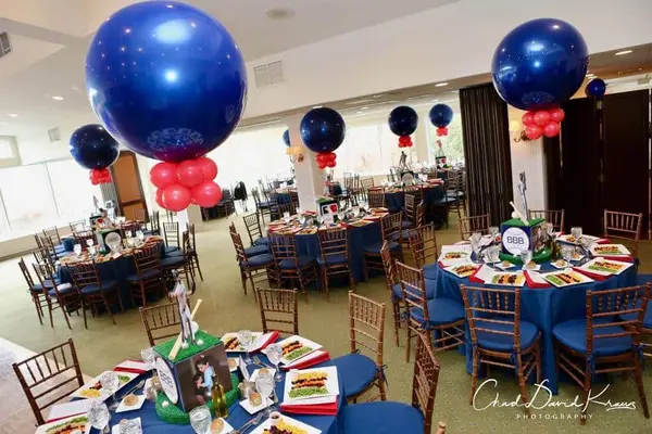 Baseball Themed Centerpieces