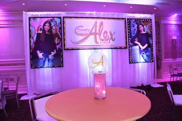 Bat Mitzvah Backdrop