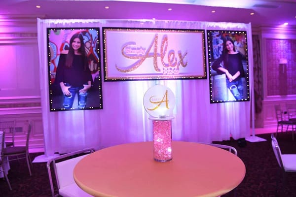 Bat Mitzvah Backdrop