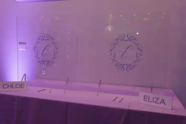 Clear Acrylic Sign in Board