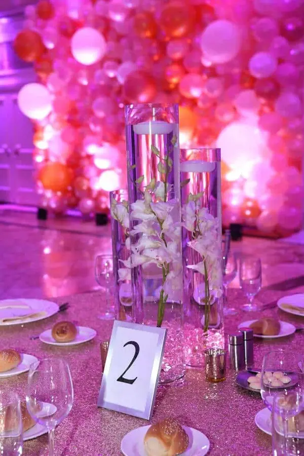 LED Orchid Centerpiece