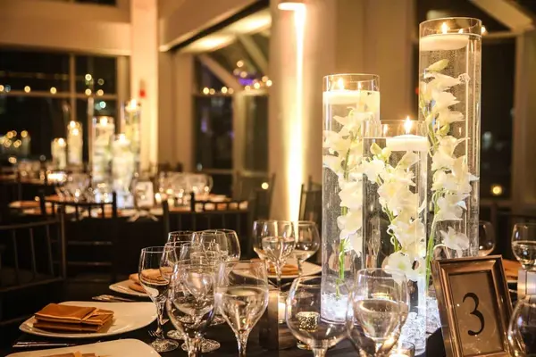 LED Orchid Centerpiece