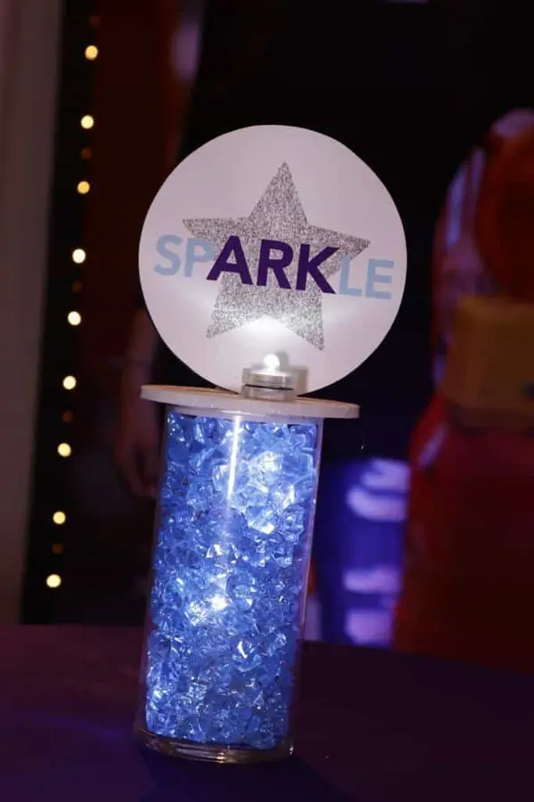 LED Logo Centerpiece