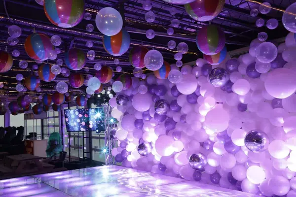 Beach Ball and Bubbles Ceiling