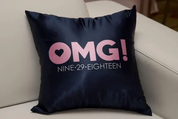 Custom Logo Pillow