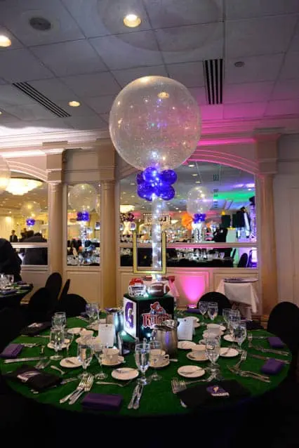 Football Themed Centerpiece