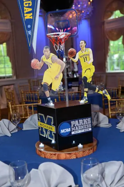 March Madness Centerpiece