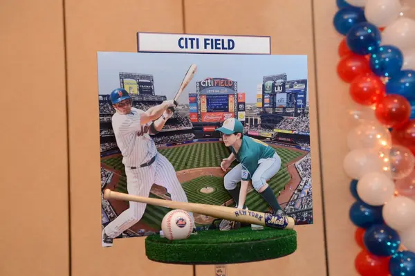 Baseball Stadium Diorama Centerpiece