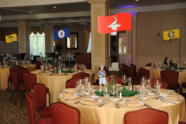 Golf Themed Centerpiece