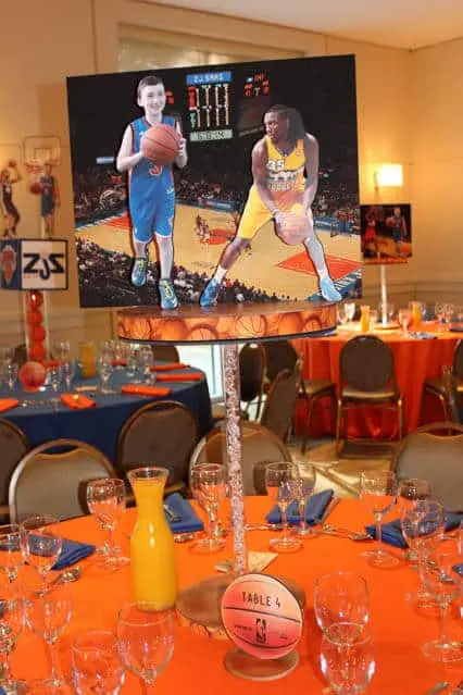 Basketball Stadium Centerpiece