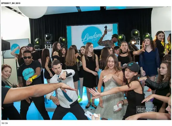 Custom Dance Floor Swag