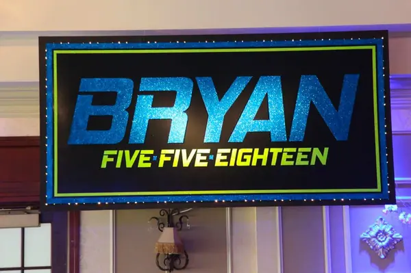 Bar Mitzvah Logo Backdrop