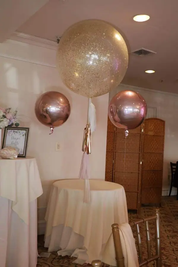 Sparkle Balloon with Tassels