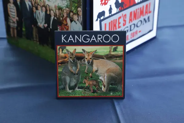 Kangaroo Table Sign