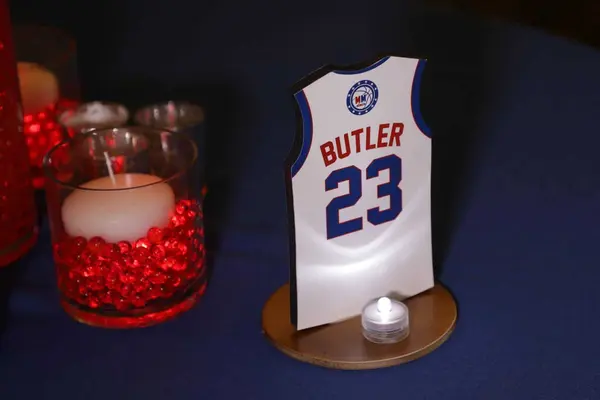 Basketball Jersey Table Sign