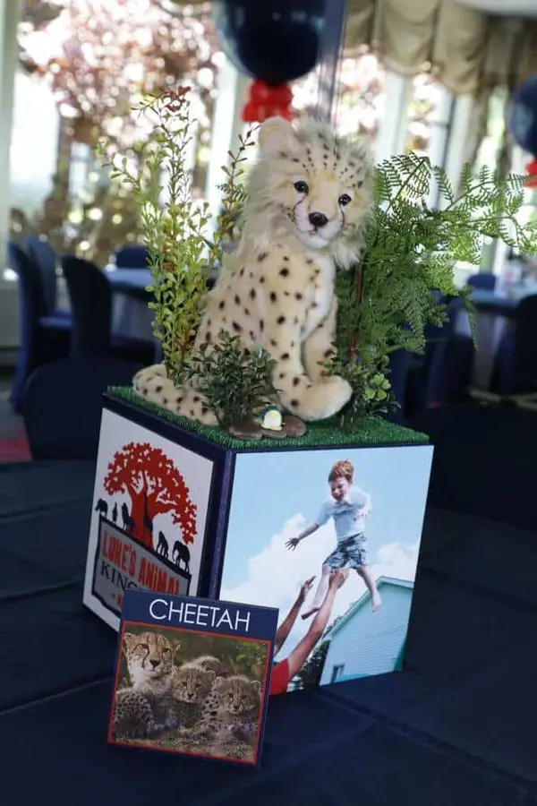 Jungle Themed Centerpiece
