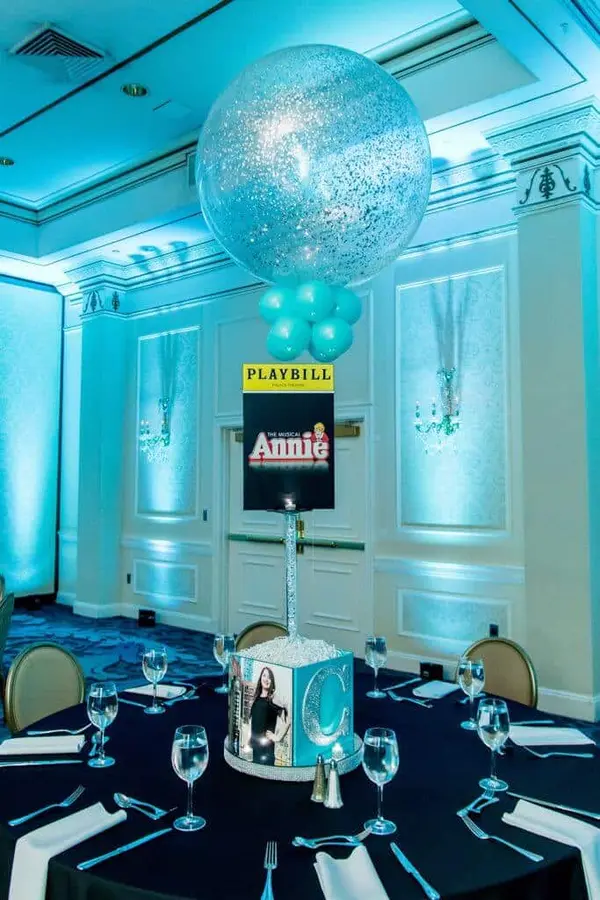 Broadway Themed Centerpiece