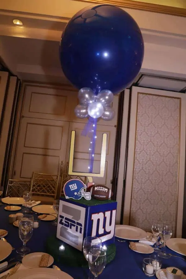 Football Themed Centerpiece