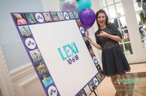 Travel Themed Bat Mitzvah Sign in Board