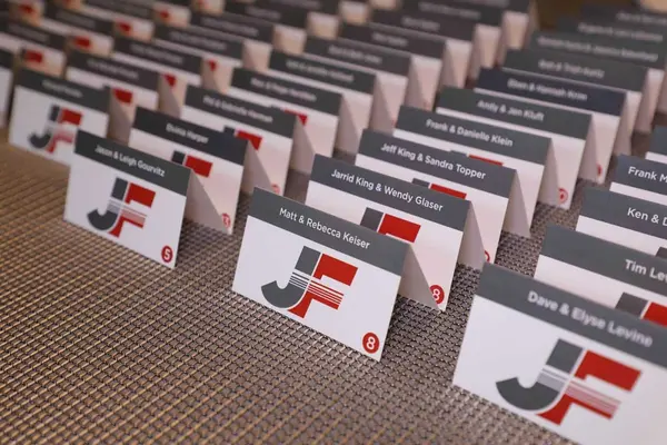 Bar Mitzvah Place Cards
