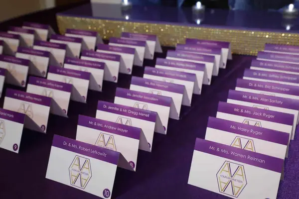 Custom Logo Place Cards