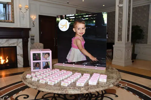 Bat Mitzvah Seating Card Display