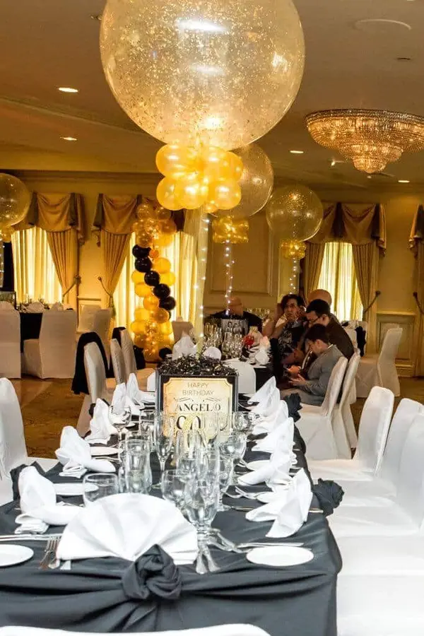 Gold Sparkle Balloons