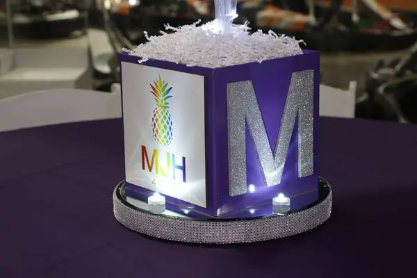 Rainbow Themed Bat Mitzvah Cube