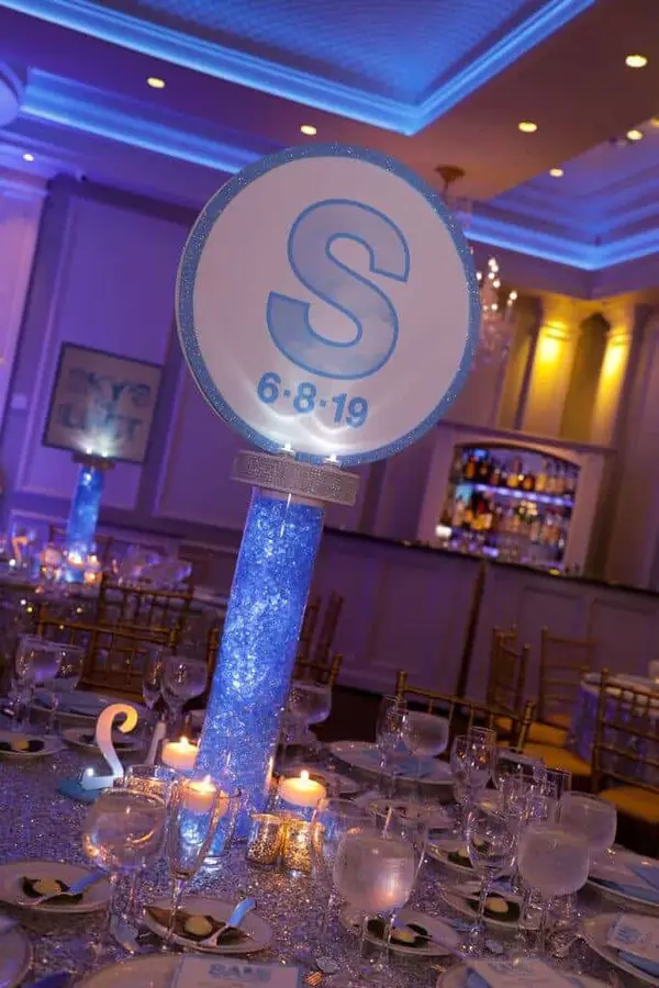 LED Logo Centerpiece