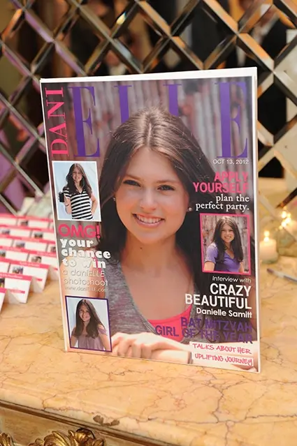 Magazine Cover Sign in Book