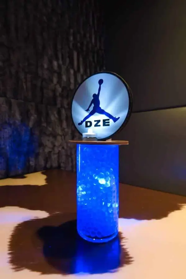 Bar Mitzvah Lounge Centerpiece