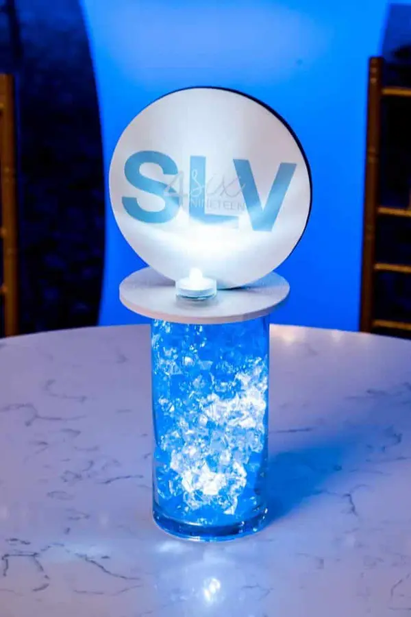 Bat Mitzvah Lounge Centerpiece