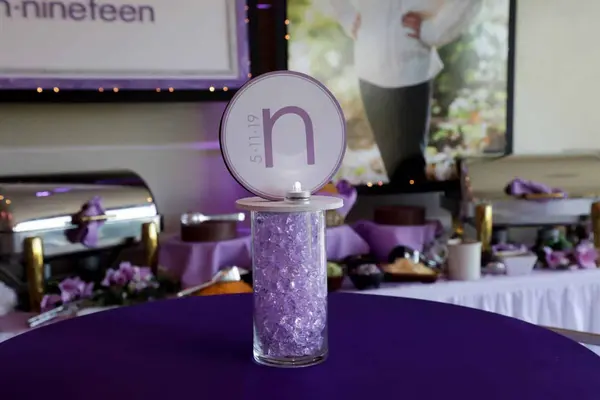 Bat Mitzvah Lounge Centerpiece