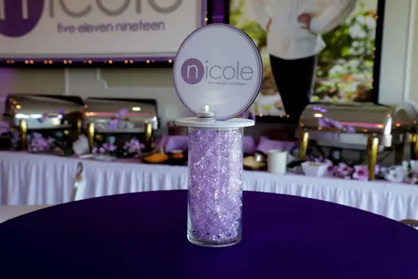 Bat Mitzvah Lounge Centerpiece