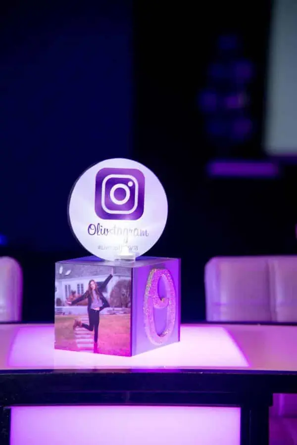 Instagram Themed Mini Cube