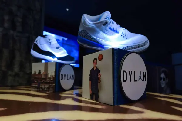 Mini Sneaker Centerpieces