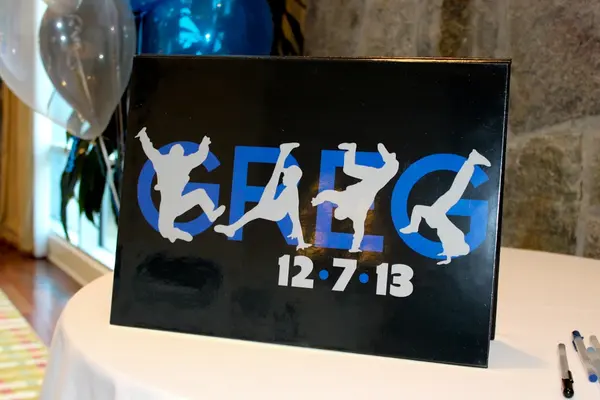 Dance Sign in Book