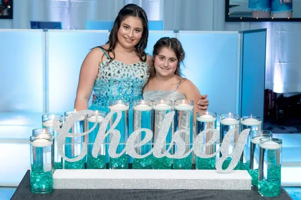 LED Bat Mitzvah Candle Lighting